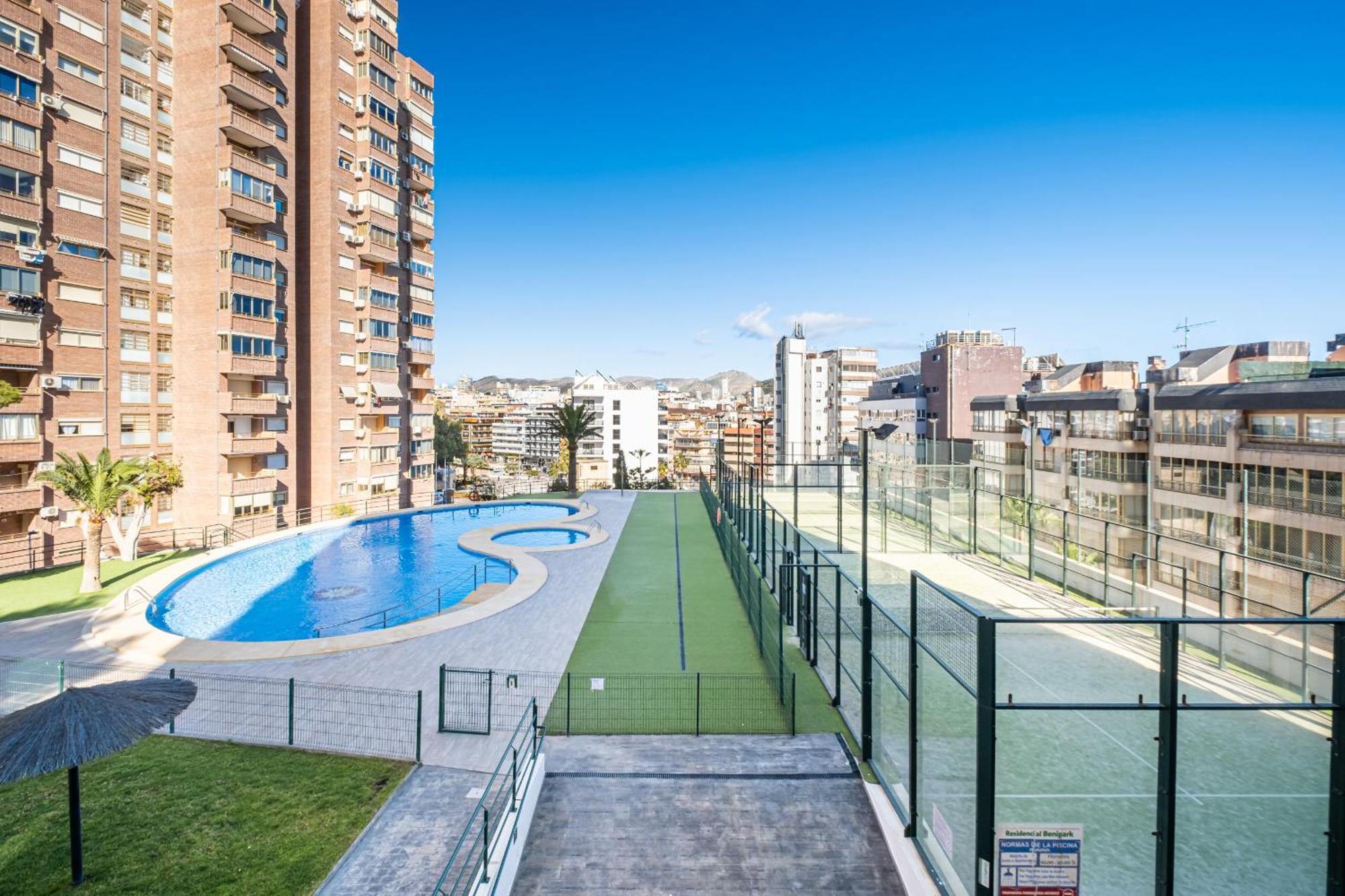 Benipark Apartments Poniente Beach Benidorm Kültér fotó