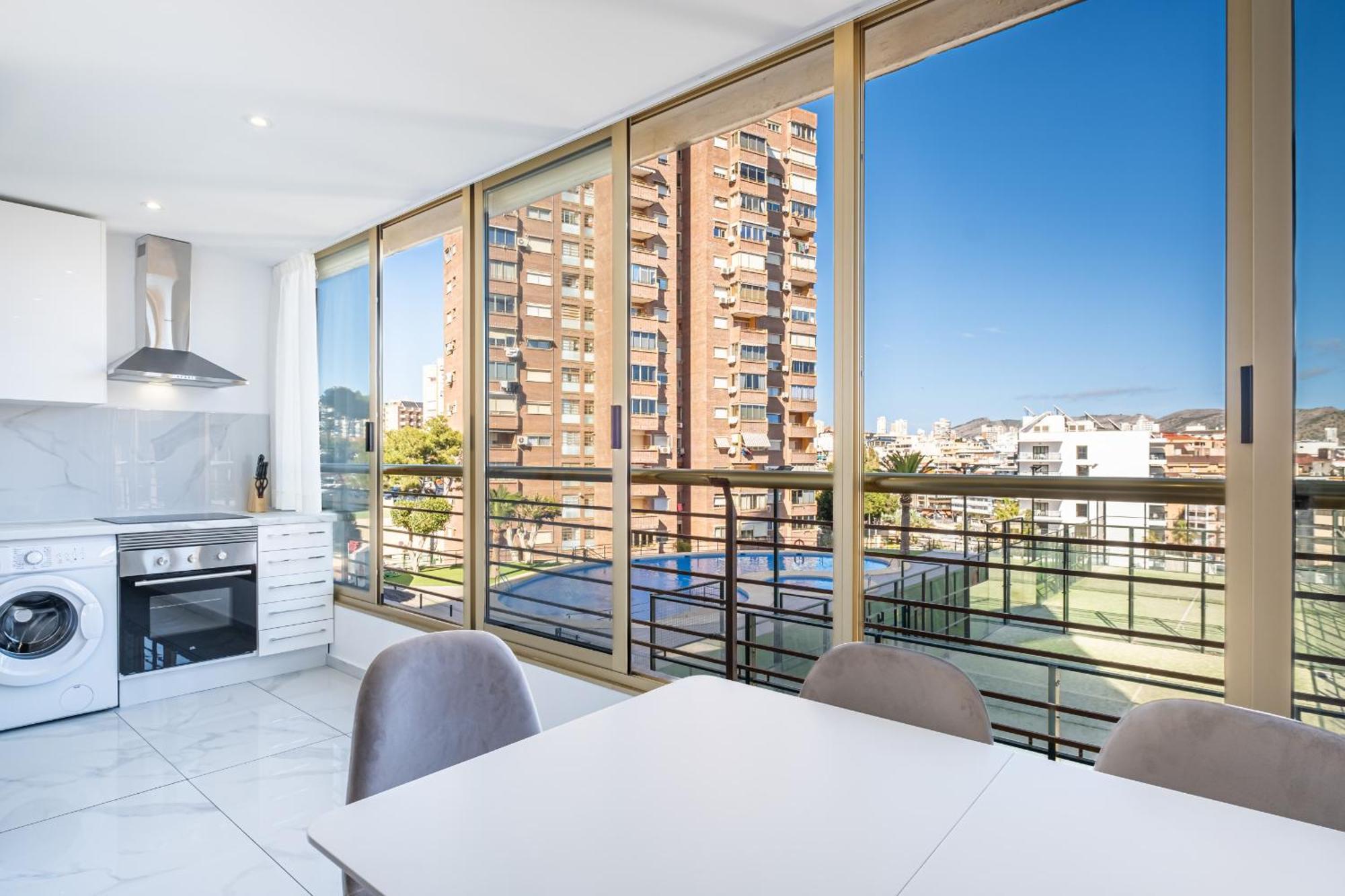 Benipark Apartments Poniente Beach Benidorm Kültér fotó